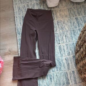 Lululemon high waist groove pant brown